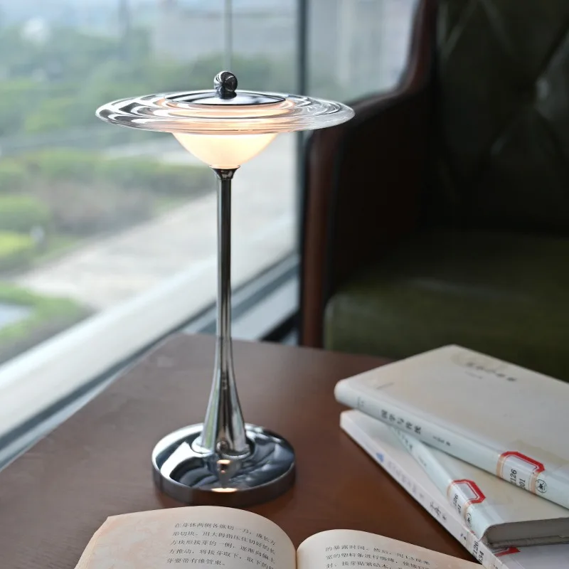 Nordic Led Table Lamp Flying Saucer Shape Touch Switch Decorative Standing Lights Bedroom Bedside Desktop Rechargeable Led Lamp
Nordic Led Table Lamp Flying Saucer Shape Touch Switch Decorative Standing Lights Bedroom Bedside Desktop Rechargeable Led Lamp