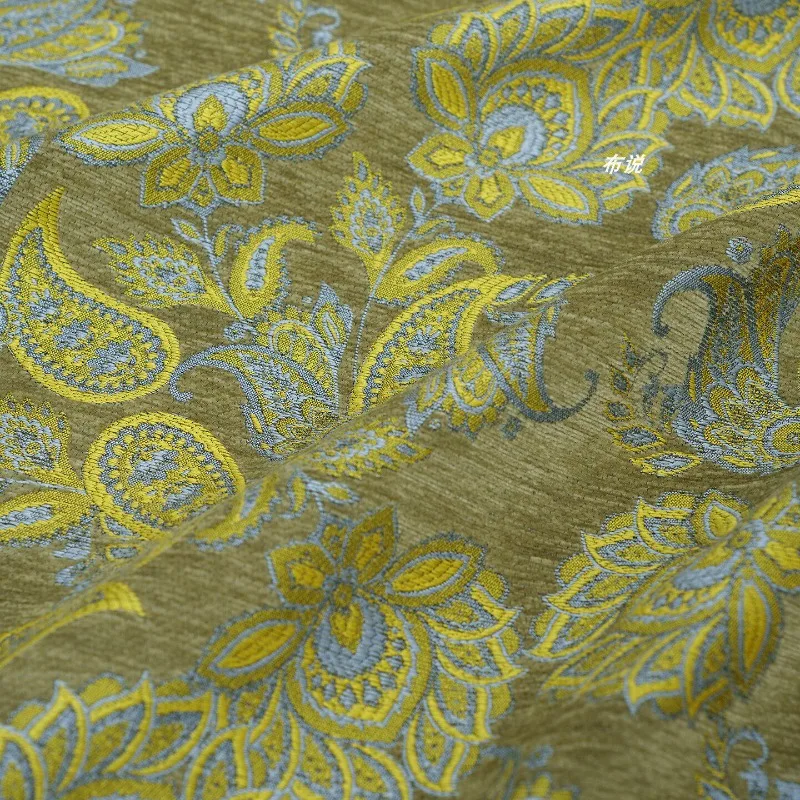 Fruit Green Chenille Jacquard Fabric Soft Designer Home Chinese Style Blouse Coat Women Summer Dress Curtains Clothing Material
Fruit Green Chenille Jacquard Fabric Soft Designer Home Chinese Style Blouse Coat Women Summer Dress Curtains Clothing Material