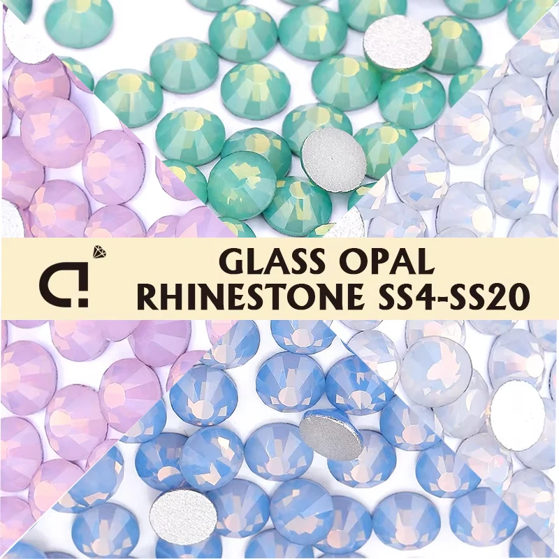 DUCRYSTAL Glue On Opal Rhinestones for Nail Art Decoration Glitter Round Flatback Glass Rhinestone For DIY Crafts 1440Pcs
DUCRYSTAL Glue On Opal Rhinestones for Nail Art Decoration Glitter Round Flatback Glass Rhinestone For DIY Crafts 1440Pcs