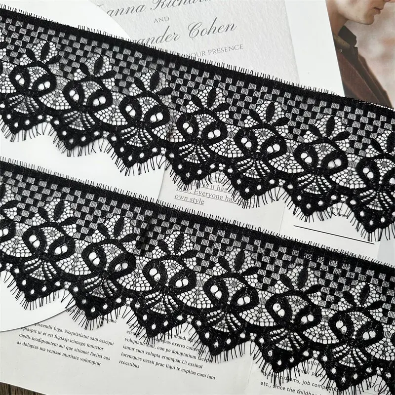 Кружевная тесьма шириной 10,5 см, односторонняя, для отделки юбок, одежды, свадебных фат, набор аксессуаров для декора своими руками
Кружевная тесьма шириной 10,5 см, односторонняя, для отделки юбок, одежды, свадебных фат, набор аксессуаров для декора своими руками