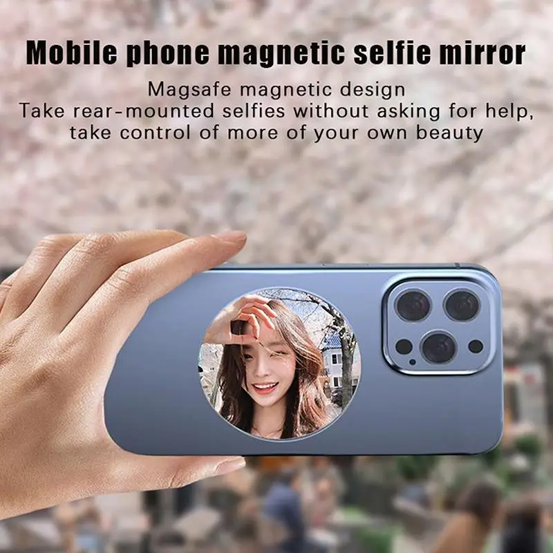 【C】For Magnetic Convex Mirror Smartphone Beauty Mirror Video Selfie Vlog Magnetic Mirror For Streaming Selfie
【C】For Magnetic Convex Mirror Smartphone Beauty Mirror Video Selfie Vlog Magnetic Mirror For Streaming Selfie