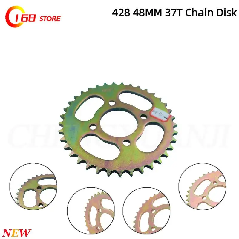 428 Chains 37T Motorcycle Chain Sprockets Rear Back Sprocket Cog For 110cc 125cc 140cc Dirt Pit Bike
428 Chains 37T Motorcycle Chain Sprockets Rear Back Sprocket Cog For 110cc 125cc 140cc Dirt Pit Bike