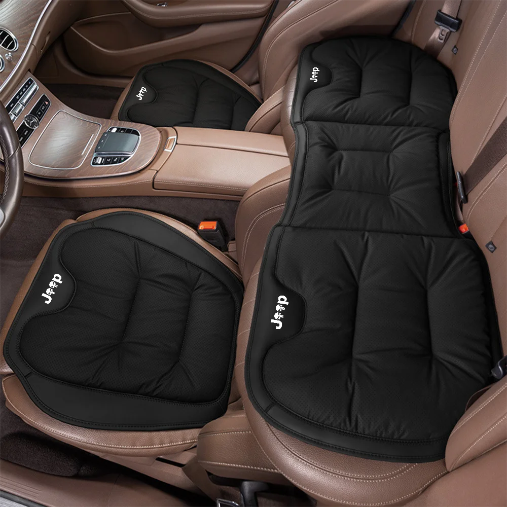 Front/Rear Car Seat Cover PU Leather Car Seat Cushion Chair Protect Pad For Jeep Renegade Compass Wrangler JK JL Grand Cherokee
Front/Rear Car Seat Cover PU Leather Car Seat Cushion Chair Protect Pad For Jeep Renegade Compass Wrangler JK JL Grand Cherokee