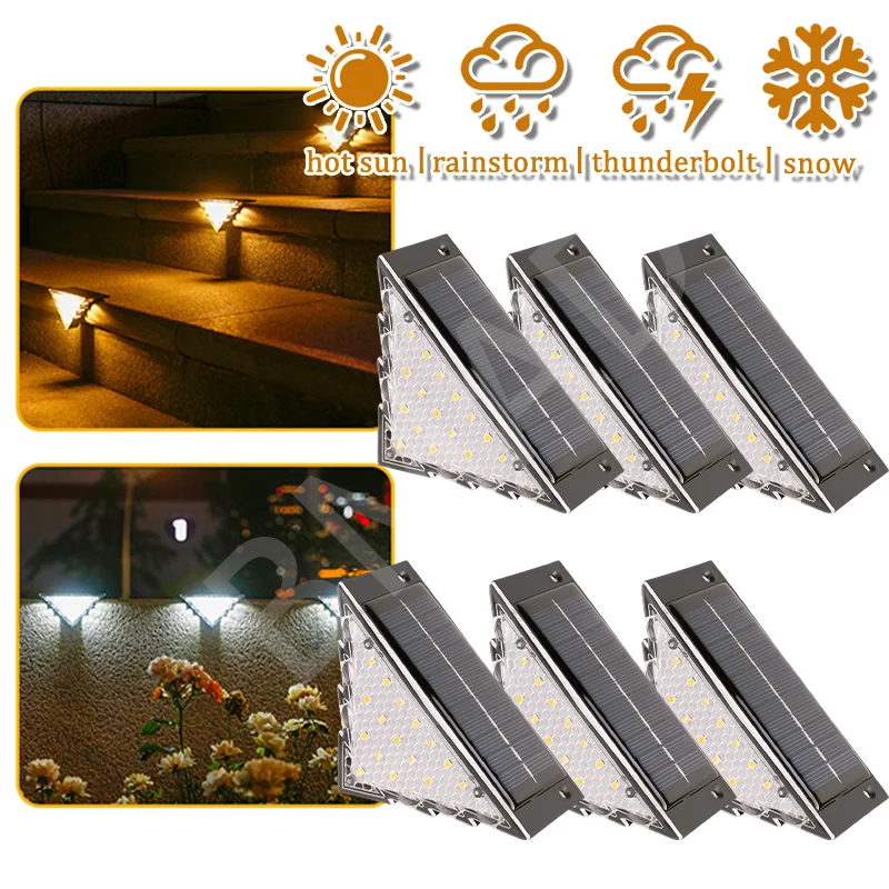 2-16PCS Solar Deck Lights Outdoor Fence Lights Waterproof Solar Step Lamp for Railing Stairs Pathway Garden Light Decoration
2-16PCS Solar Deck Lights Outdoor Fence Lights Waterproof Solar Step Lamp for Railing Stairs Pathway Garden Light Decoration