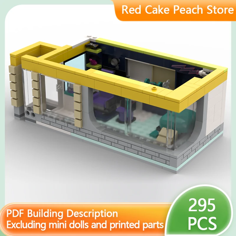 Модель городской улицы MOC: Конструктор из строительных блоков, архитектурные модульные здания, развивающая игрушка для детей, подарок на праздник, набор для сборки
Модель городской улицы MOC: Конструктор из строительных блоков, архитектурные модульные здания, развивающая игрушка для детей, подарок на праздник, набор для сборки