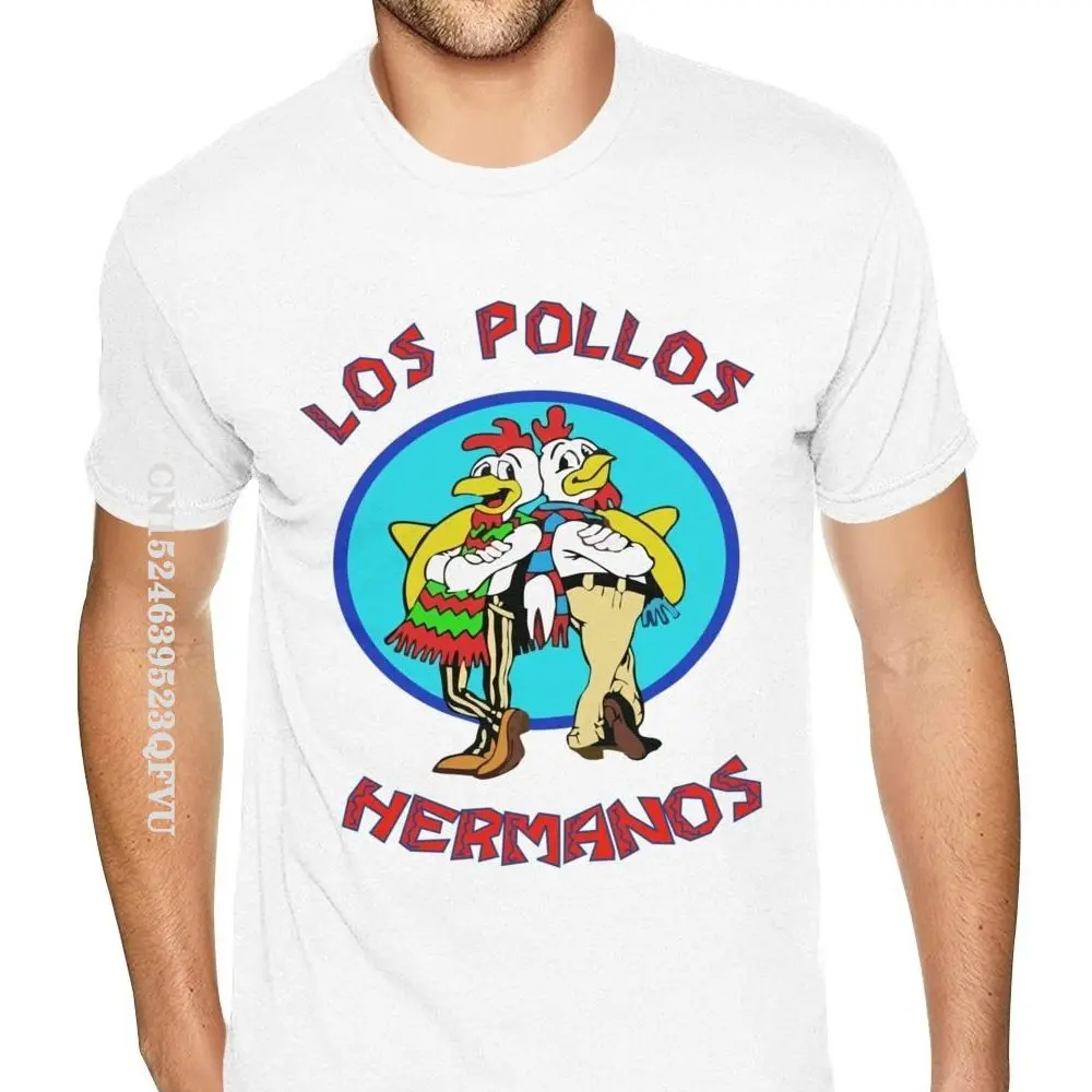 Крутая Мужская футболка во все тяжкие Los Pollos Hermanos, мужские футболки большого размера, Брендовые повседневные винтажные футболки по низкой цене
Крутая Мужская футболка во все тяжкие Los Pollos Hermanos, мужские футболки большого размера, Брендовые повседневные винтажные футболки по низкой цене