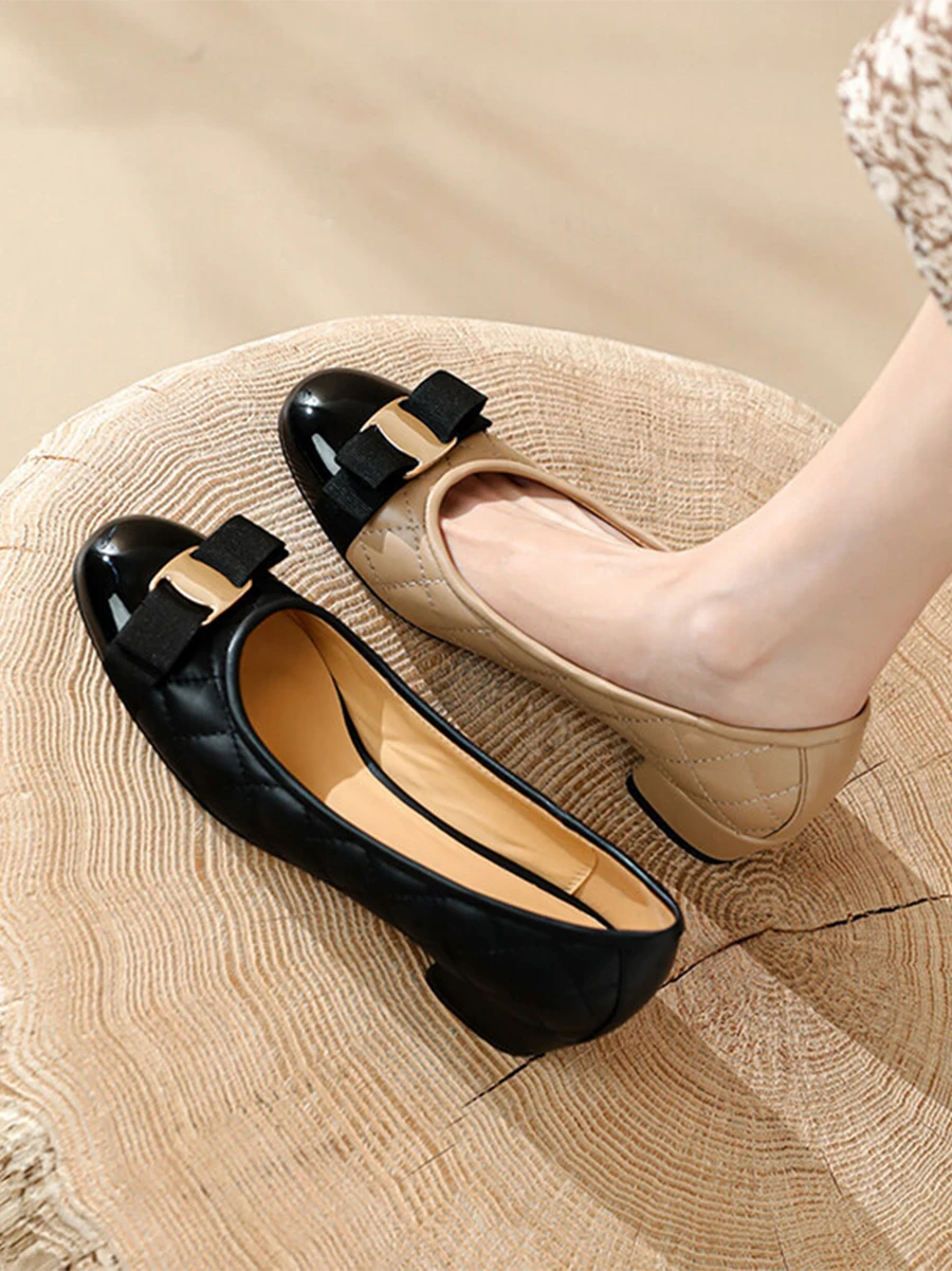 Удобный женский мягкий кожаный узел с круглым носком, средний каблук, массивный каблук Single oes, модный клетчатый цвет, дизайн Blo Design
Удобный женский мягкий кожаный узел с круглым носком, средний каблук, массивный каблук Single oes, модный клетчатый цвет, дизайн Blo Design