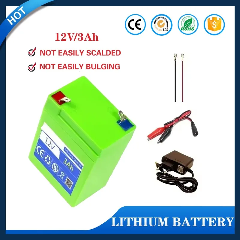 New Origin 12V Rechargeable Lithium Battery Pack Alternative Lead-acid Batteries For Toy Cars LED Lighting Outdoor Battery
New Origin 12V Rechargeable Lithium Battery Pack Alternative Lead-acid Batteries For Toy Cars LED Lighting Outdoor Battery