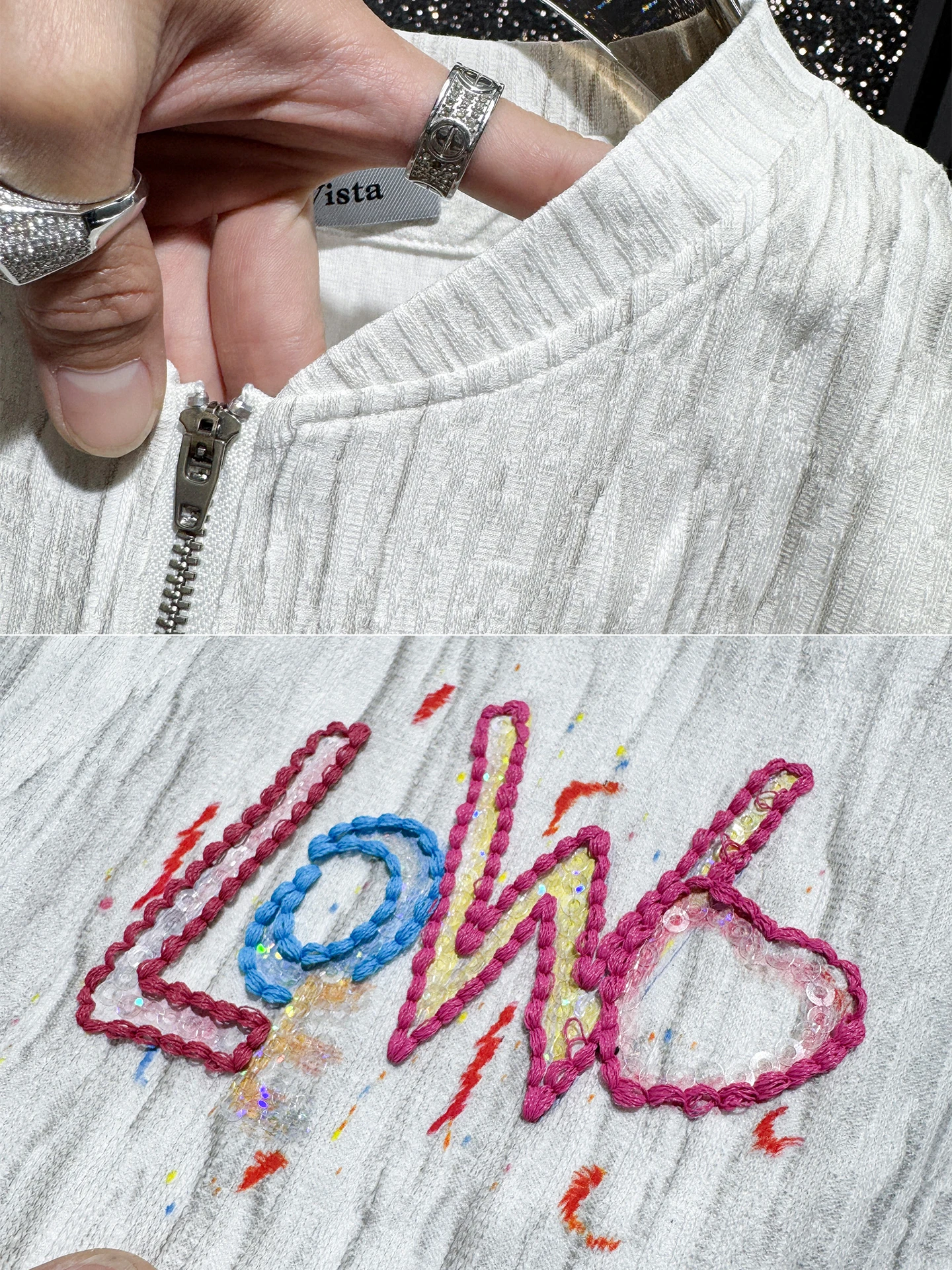 Мужская футболка Ele с вышивкой и пайетками, на молнии, с коротким рукавом, в уличном стиле, повседневная, дышащая, из смесового хлопка и полиэстера
Мужская футболка Ele с вышивкой и пайетками, на молнии, с коротким рукавом, в уличном стиле, повседневная, дышащая, из смесового хлопка и полиэстера