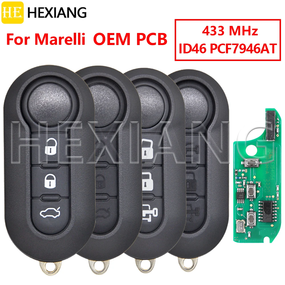 HE OEM PCF7946AT 433MHz Car Remote Key For MarelliI Fiat Ducato Bravo 500L Doblo Peugeot Boxer Citroën Jumper Grande Punto
HE OEM PCF7946AT 433MHz Car Remote Key For MarelliI Fiat Ducato Bravo 500L Doblo Peugeot Boxer Citroën Jumper Grande Punto