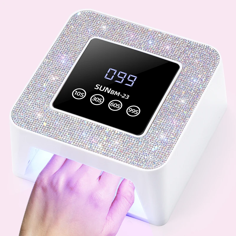 Diamond UV LED Nail Lamp 21LEDs Nail Dryer with Large LCD Display Salon Home Use Professional Gel Curing Lamp 4Timer Auto Sensor
Diamond UV LED Nail Lamp 21LEDs Nail Dryer with Large LCD Display Salon Home Use Professional Gel Curing Lamp 4Timer Auto Sensor