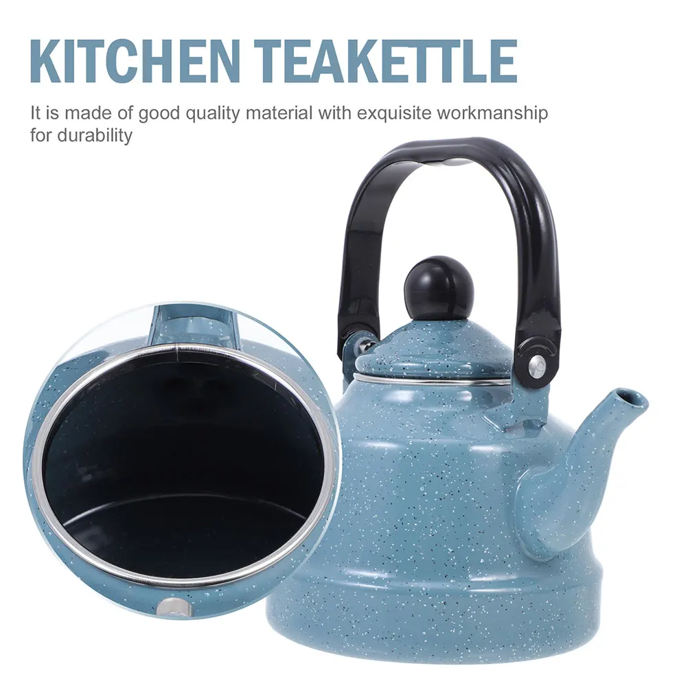 Kettle Vintage No Rust Tea Enamel Retro Decor Teapot for Stovetop Garden Drinks
Kettle Vintage No Rust Tea Enamel Retro Decor Teapot for Stovetop Garden Drinks
