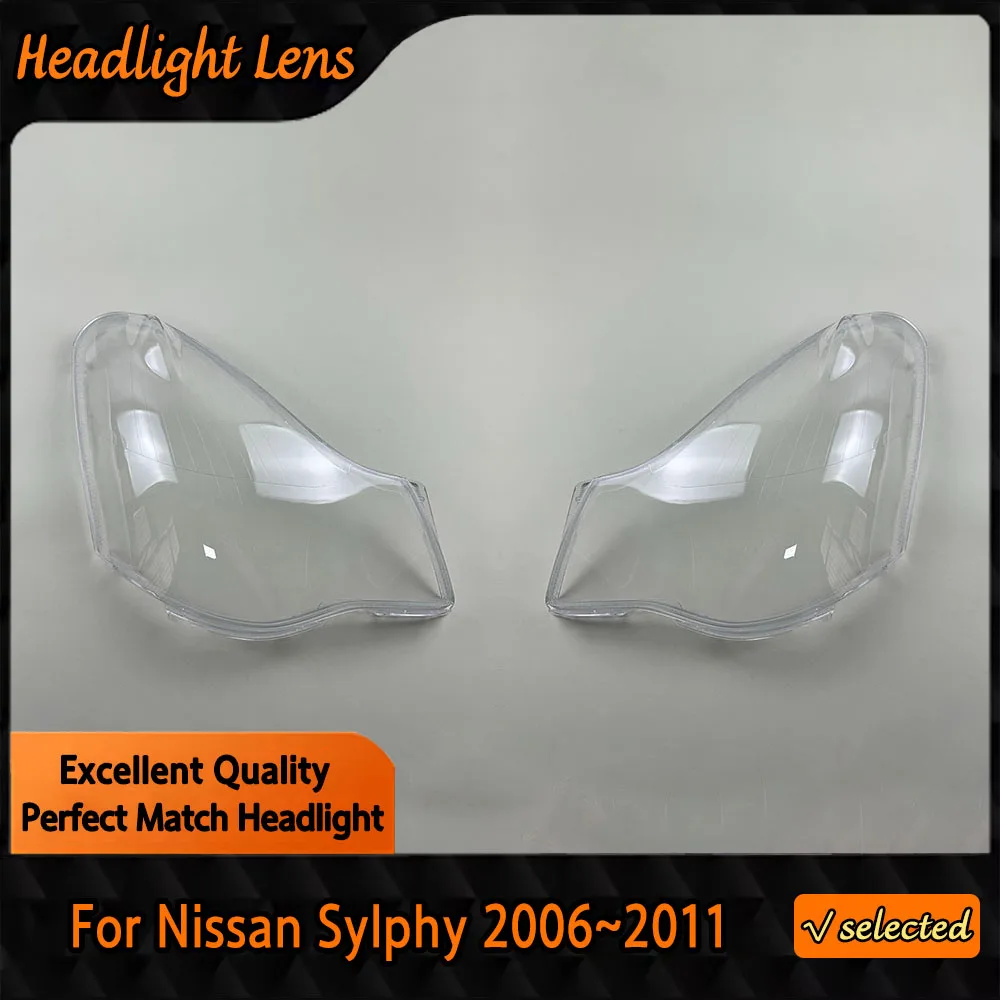 For Nissan Sylphy 2006~2011 Auto Head Light Caps Car Front Headlight CoverLampshade Shell Headlamp Lamp Lens Glass Case
For Nissan Sylphy 2006~2011 Auto Head Light Caps Car Front Headlight CoverLampshade Shell Headlamp Lamp Lens Glass Case
