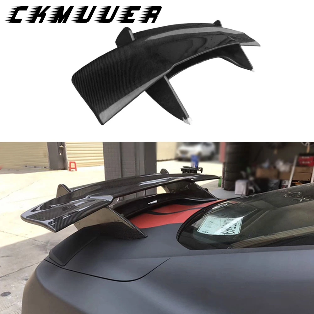 CKMUUER двухслойный задний спойлер из углеродного волокна, крылья для Ford Mustang G V8 V6 GT350R Coupe 2015 2016 2017, FRP, неокрашенный
CKMUUER двухслойный задний спойлер из углеродного волокна, крылья для Ford Mustang G V8 V6 GT350R Coupe 2015 2016 2017, FRP, неокрашенный