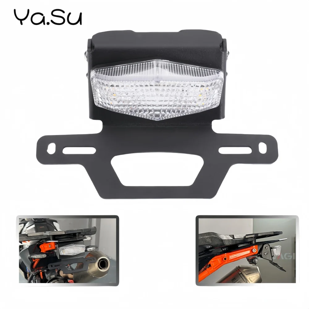 Motorcycle Turn Signal Tail Light License Plate Frame Assembly for KTM ADVENTURE /R 790 2019-2024 890 2021-2024
Motorcycle Turn Signal Tail Light License Plate Frame Assembly for KTM ADVENTURE /R 790 2019-2024 890 2021-2024