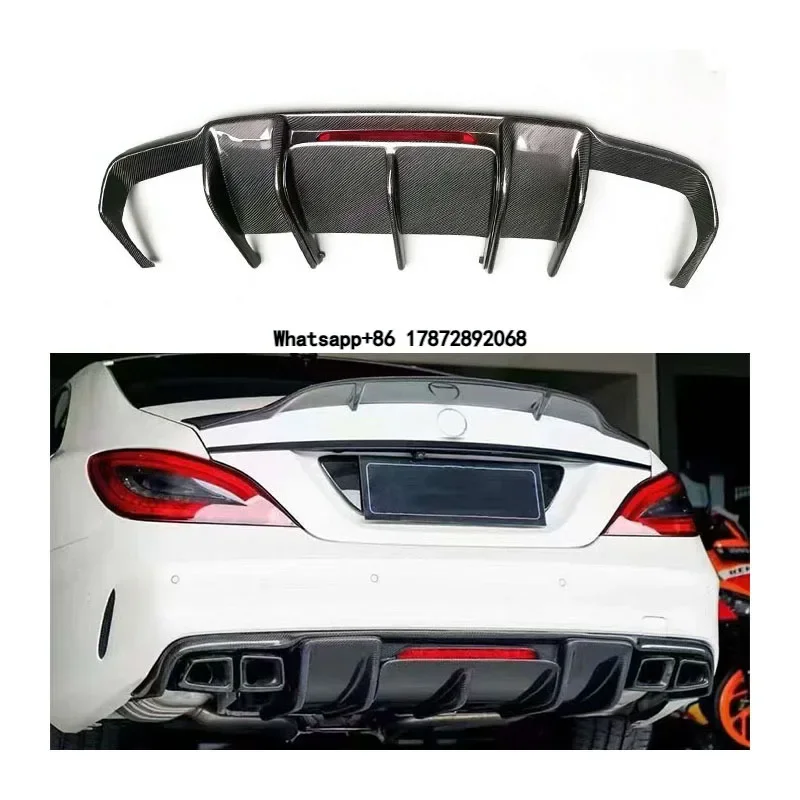 For W218 CLS Class R Model Carbon Fiber Rear Bumper Lip with Light Diffuser
For W218 CLS Class R Model Carbon Fiber Rear Bumper Lip with Light Diffuser