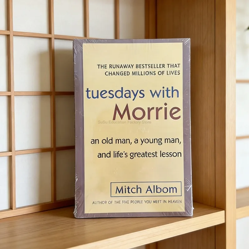 Tuesdays with Morrie An Old Man A Young Man and Life Is Greatest Lesson English Paperback Book
Tuesdays with Morrie An Old Man A Young Man and Life Is Greatest Lesson English Paperback Book
