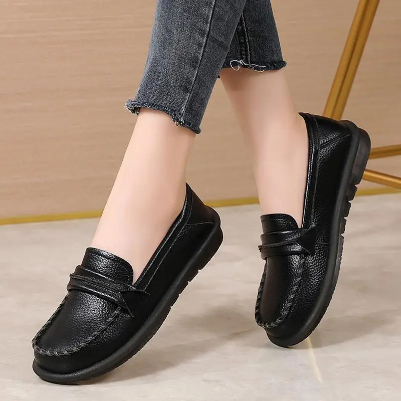 Flat single women's 2025 spring and autumn new Xiaoxiangfeng leather moccasin moccasin flat loafers
Flat single women's 2025 spring and autumn new Xiaoxiangfeng leather moccasin moccasin flat loafers