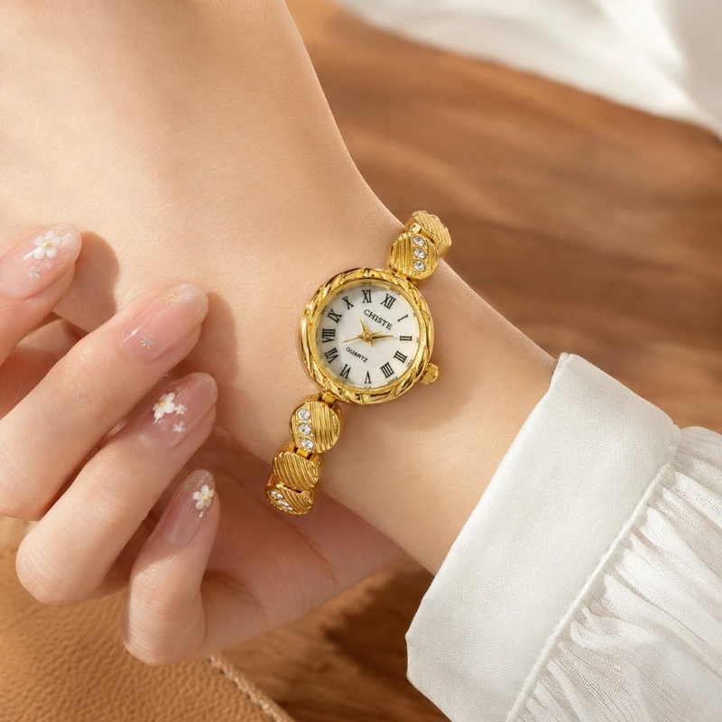 Luxury Women's Bracelet Watches Fashion Dress Golden Women Wristwatch Elegant Slim Ladies Quartz Clock Gift relogio feminino
Luxury Women's Bracelet Watches Fashion Dress Golden Women Wristwatch Elegant Slim Ladies Quartz Clock Gift relogio feminino
