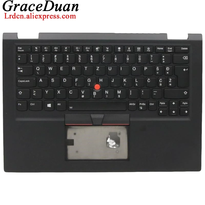 SI Slovenian Black Keyboard Upper Case Palmrest Shell Cover For Lenovo Thinkpad X390 Yoga 02HL678 02HL679
SI Slovenian Black Keyboard Upper Case Palmrest Shell Cover For Lenovo Thinkpad X390 Yoga 02HL678 02HL679