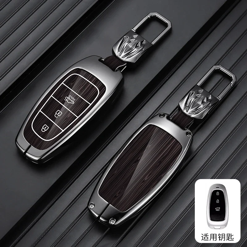 3 Button Alloy Leather Car Key Cover Shell Case for Hyundai Santa Fe Tucson 2022 NEXO NX4 Atos Solaris Prime2021 Car Accessories
3 Button Alloy Leather Car Key Cover Shell Case for Hyundai Santa Fe Tucson 2022 NEXO NX4 Atos Solaris Prime2021 Car Accessories