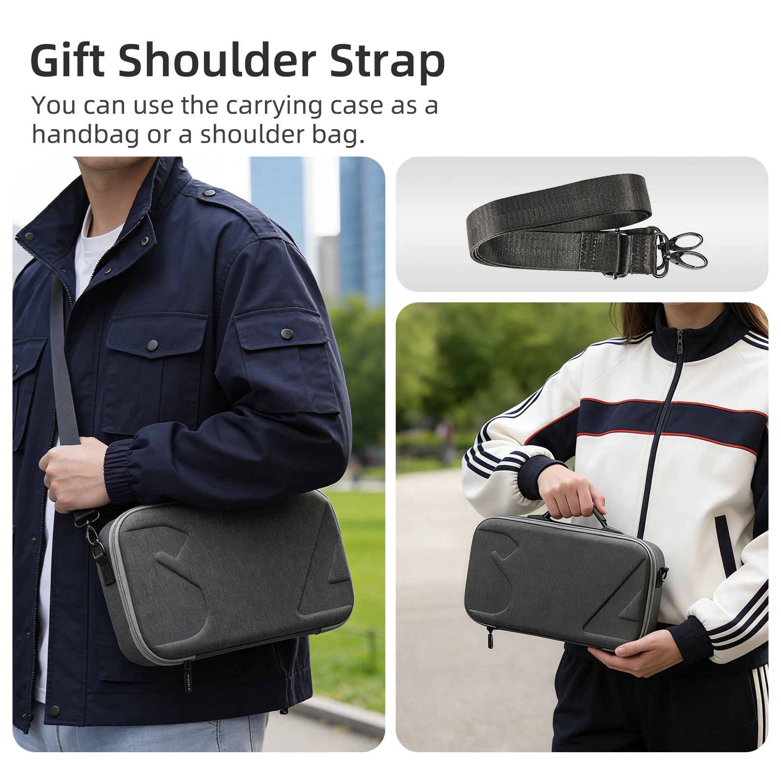 Carrying Case for DJI Neo 2, Large-Capacity Travel Case Storage Shoulder Bag for Neo2 Motion Fly More Combo, RC 2,Charging Hub
Carrying Case for DJI Neo 2, Large-Capacity Travel Case Storage Shoulder Bag for Neo2 Motion Fly More Combo, RC 2,Charging Hub