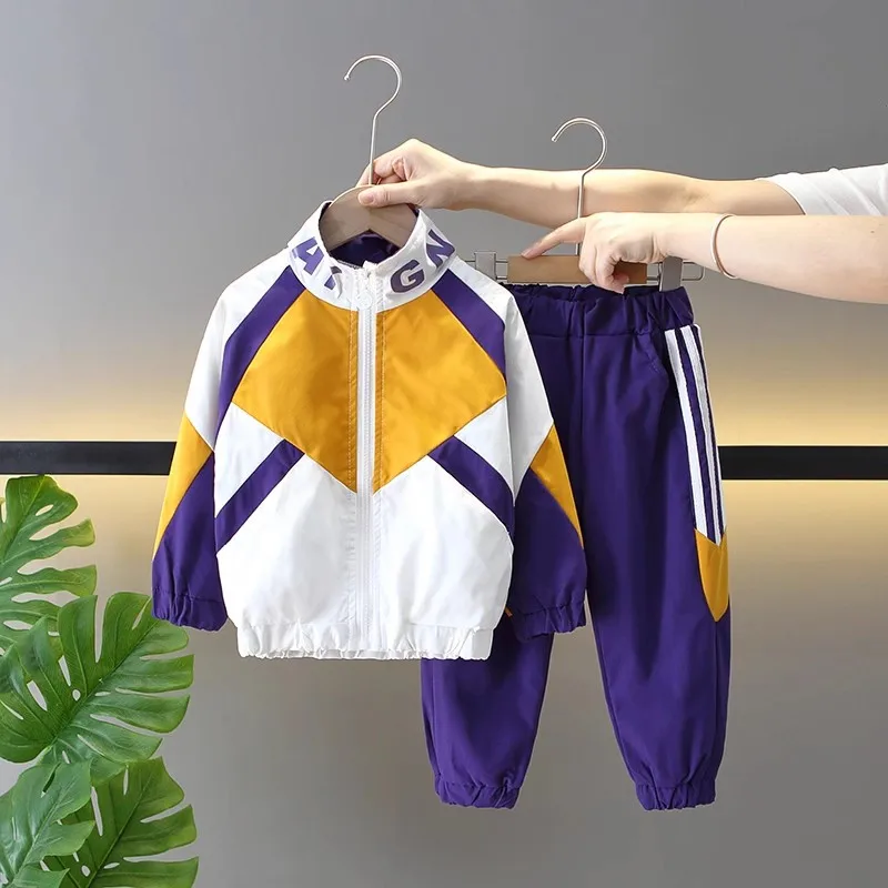 Boys and Girls Sports Set 2025 New Handsome Children's Coat+Pants 2-piece Set School Uniform Kids Outfits
Boys and Girls Sports Set 2025 New Handsome Children's Coat+Pants 2-piece Set School Uniform Kids Outfits