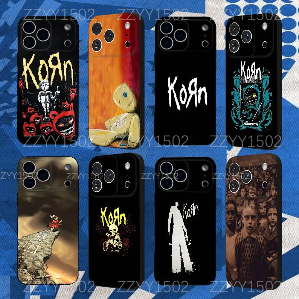 K-KornS Rock Band Phone Case For iPhone 17,16,15,14,13,12,Pro,Max,Plus,E,SE4,Air,Mini Black Funda Shell
K-KornS Rock Band Phone Case For iPhone 17,16,15,14,13,12,Pro,Max,Plus,E,SE4,Air,Mini Black Funda Shell