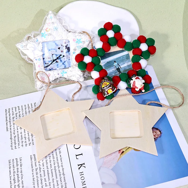 Best Wooden Mini Five-Pointed Star Hanging Photo Frame Ornament HandmadediyMaterial Photo Frame Graffiti Painting Frame
Best Wooden Mini Five-Pointed Star Hanging Photo Frame Ornament HandmadediyMaterial Photo Frame Graffiti Painting Frame