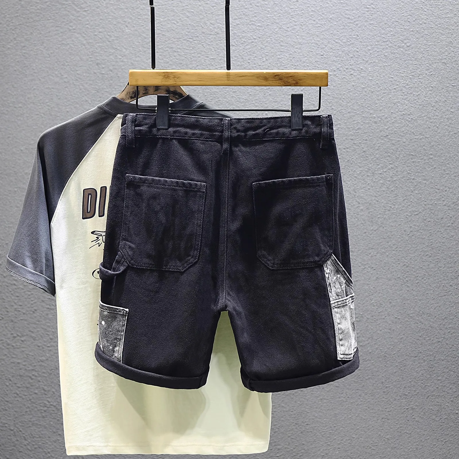 New Fashion Men Black Nostalgia Denim Shorts Jeans Stretch Casual Trendy Straight Denim Shorts Quality Man Cotton Shorts Jeans
New Fashion Men Black Nostalgia Denim Shorts Jeans Stretch Casual Trendy Straight Denim Shorts Quality Man Cotton Shorts Jeans