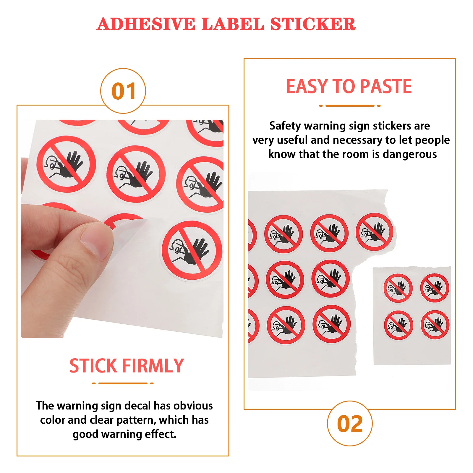 20Pcs Not Enter Warning Labels Self Adhesive Danger Signs for High Risk Areas Bold Color Fast Application Removable Safety
20Pcs Not Enter Warning Labels Self Adhesive Danger Signs for High Risk Areas Bold Color Fast Application Removable Safety
