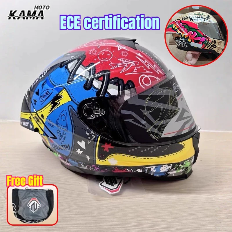 Мотоциклетный шлем для мужчин и женщин, мотоциклетный гоночный полнолицевой шлем, противотуманный, большой, заднее крыло, Casco Moto Capacete, одобренный ECE
Мотоциклетный шлем для мужчин и женщин, мотоциклетный гоночный полнолицевой шлем, противотуманный, большой, заднее крыло, Casco Moto Capacete, одобренный ECE