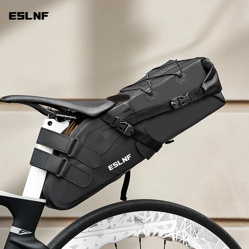 ESLNF Reflective Waterproof MTB 10L Large Road Capacity Saddle Bicycle Bag Bike Cycling Bag for Outdoor Sports And Travel
ESLNF Reflective Waterproof MTB 10L Large Road Capacity Saddle Bicycle Bag Bike Cycling Bag for Outdoor Sports And Travel