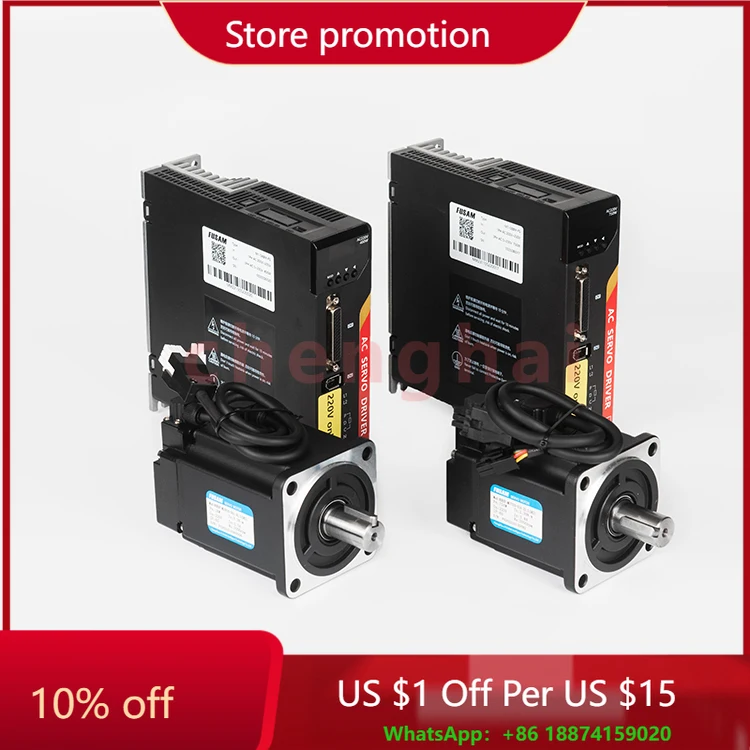 80mm 750W High-Efficiency Waterproof Brushless Electric Servo Motor Drive Set 220V Sewing Machine Servo Motor
80mm 750W High-Efficiency Waterproof Brushless Electric Servo Motor Drive Set 220V Sewing Machine Servo Motor