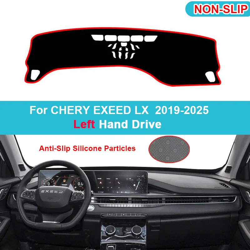 Dashboard Cover Mat Protective Pad For CHERY EXEED LX 2019- 2024 2025 Car Accessories Dash Board Sunshade Carpet Anti-UV Dashmat
Dashboard Cover Mat Protective Pad For CHERY EXEED LX 2019- 2024 2025 Car Accessories Dash Board Sunshade Carpet Anti-UV Dashmat