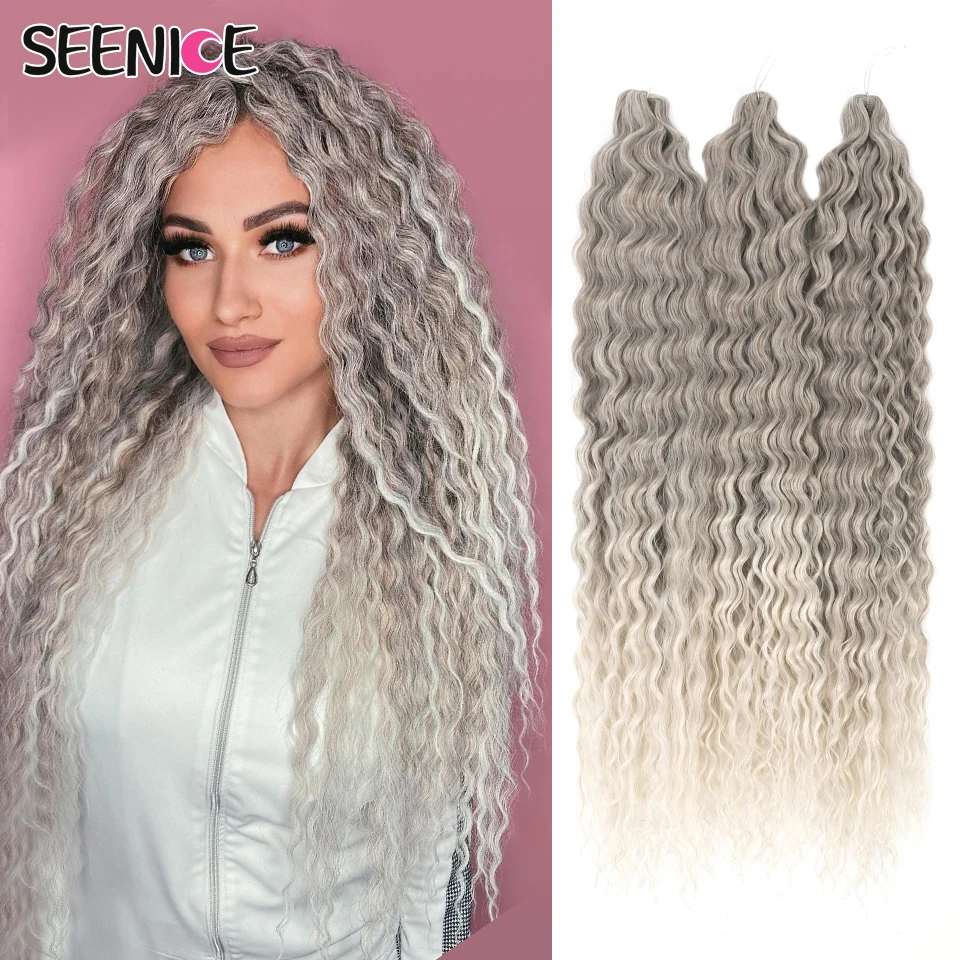 Ariel Curl 22 30 Inch Water Wave Twist Crochet Hair Extension Synthetic Crochet Braids Ombre White Pink Afro Curls Braiding Hair
Ariel Curl 22 30 Inch Water Wave Twist Crochet Hair Extension Synthetic Crochet Braids Ombre White Pink Afro Curls Braiding Hair