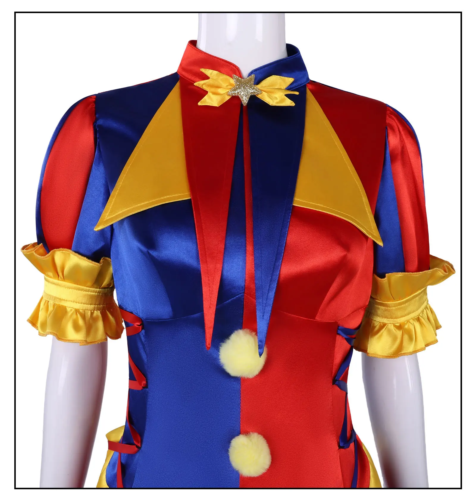 Pomni Hat Cosplay Costume Halloween Carnilval Party Suit
Pomni Hat Cosplay Costume Halloween Carnilval Party Suit