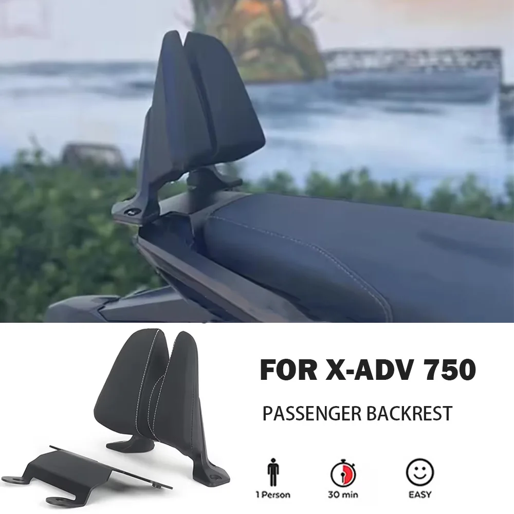 Motorcycle Passenger backrest Rear Passenger Seat Backrest Cushion Back Rest Pad For Honda X-ADV 750 XADV750 x adv750 2021-2025
Motorcycle Passenger backrest Rear Passenger Seat Backrest Cushion Back Rest Pad For Honda X-ADV 750 XADV750 x adv750 2021-2025