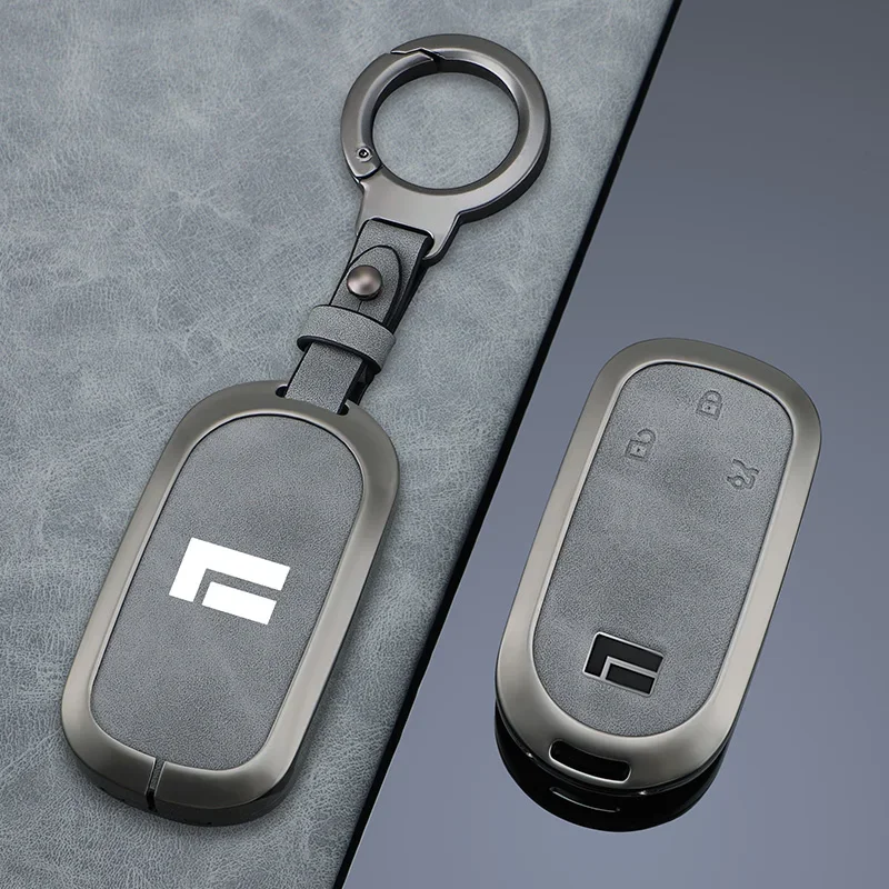 Zinc Alloy Car Key Fob Cover Remote Cover Case Shell Ring Holder Accessories For BAIC Jishi Polestone 01 Rox 01 2023-2025
Zinc Alloy Car Key Fob Cover Remote Cover Case Shell Ring Holder Accessories For BAIC Jishi Polestone 01 Rox 01 2023-2025