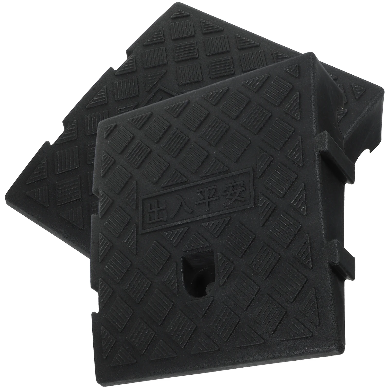 2Pcs Plastic Curb Ramp Durable Heavy Duty Ramp for Driveway Wheelchair Car Vehicles Car Ramps Ramps
2Pcs Plastic Curb Ramp Durable Heavy Duty Ramp for Driveway Wheelchair Car Vehicles Car Ramps Ramps