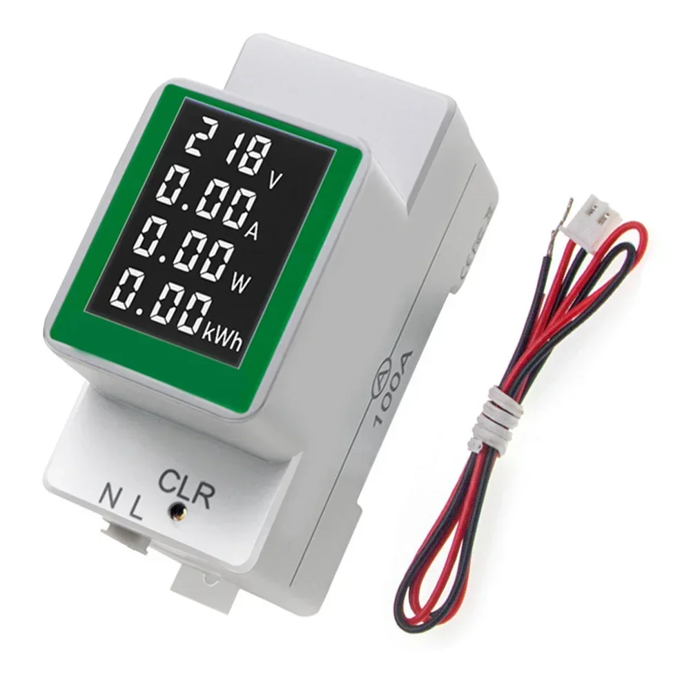 Comprehensive Rail Mounted Energy Monitor Tracks AC voltage & current in a multifunctional display format up to 300V
Comprehensive Rail Mounted Energy Monitor Tracks AC voltage & current in a multifunctional display format up to 300V