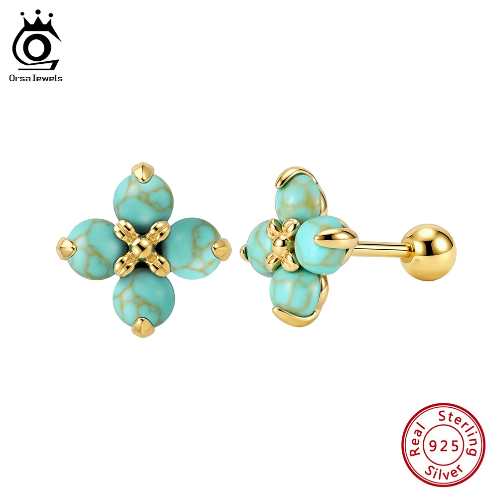 ORSA JEWELS Серьги из стерлингового серебра 925 пробы с бирюзой в стиле ретро для женщин, элегантные украшения с драгоценными камнями в форме клевера, подарок для банкета, вечеринки GME53
ORSA JEWELS Серьги из стерлингового серебра 925 пробы с бирюзой в стиле ретро для женщин, элегантные украшения с драгоценными камнями в форме клевера, подарок для банкета, вечеринки GME53