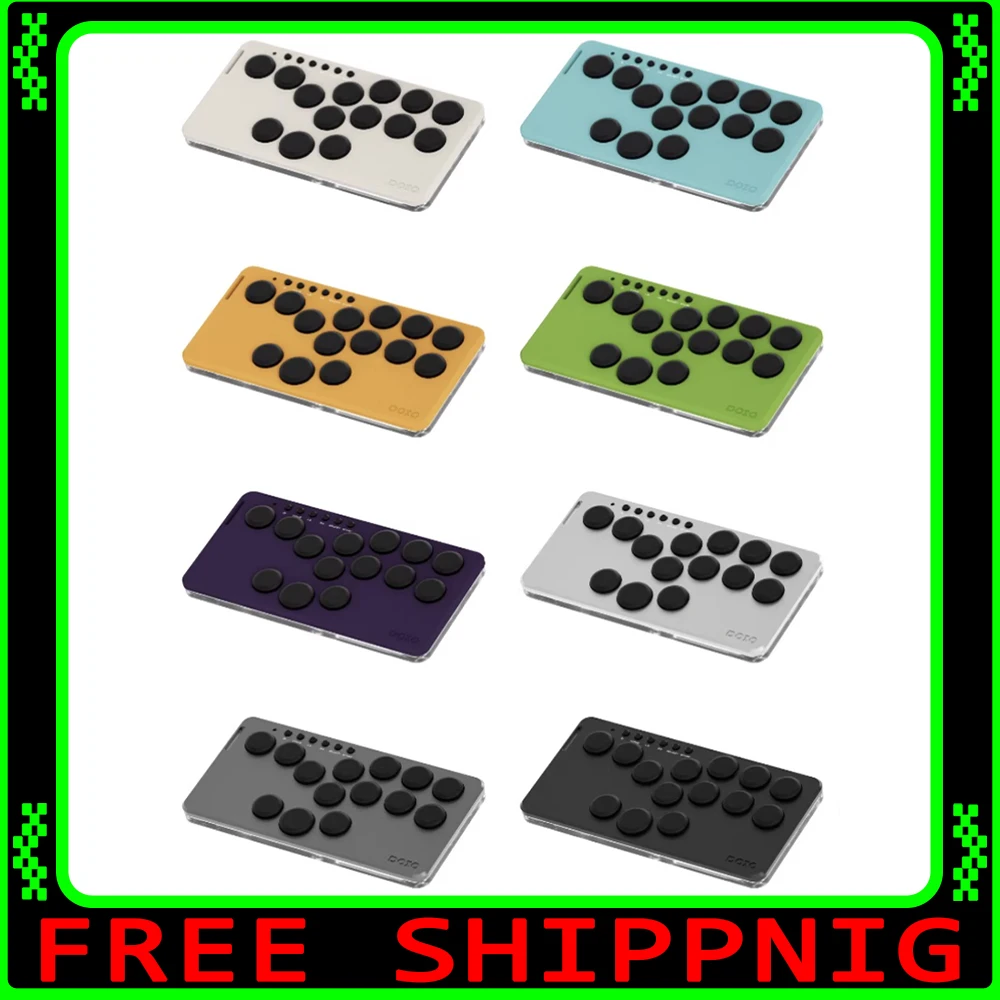 DOIO KBGM-H06M+ Mechanical Keyboard Aluminum Mini Portable Gamer Keyboard Rocker Arcade Fighting For PS5 Switch Steam NS2 Gifts
DOIO KBGM-H06M+ Mechanical Keyboard Aluminum Mini Portable Gamer Keyboard Rocker Arcade Fighting For PS5 Switch Steam NS2 Gifts