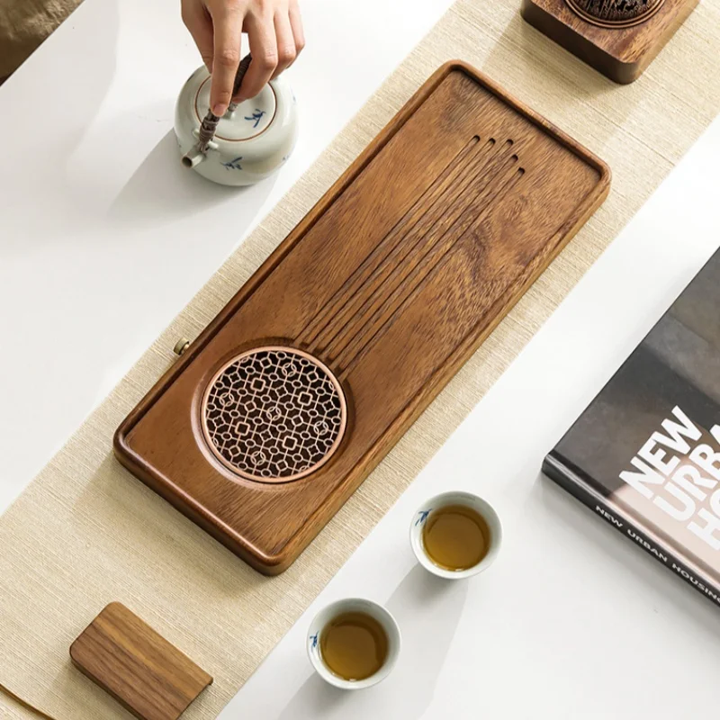 Simple Chinese Style Tea Tray Kung Fu Ceremony Accessories Tools Rectangle Tea Tray Hospitality Bandejas Lounge Suite Furniture
Simple Chinese Style Tea Tray Kung Fu Ceremony Accessories Tools Rectangle Tea Tray Hospitality Bandejas Lounge Suite Furniture
