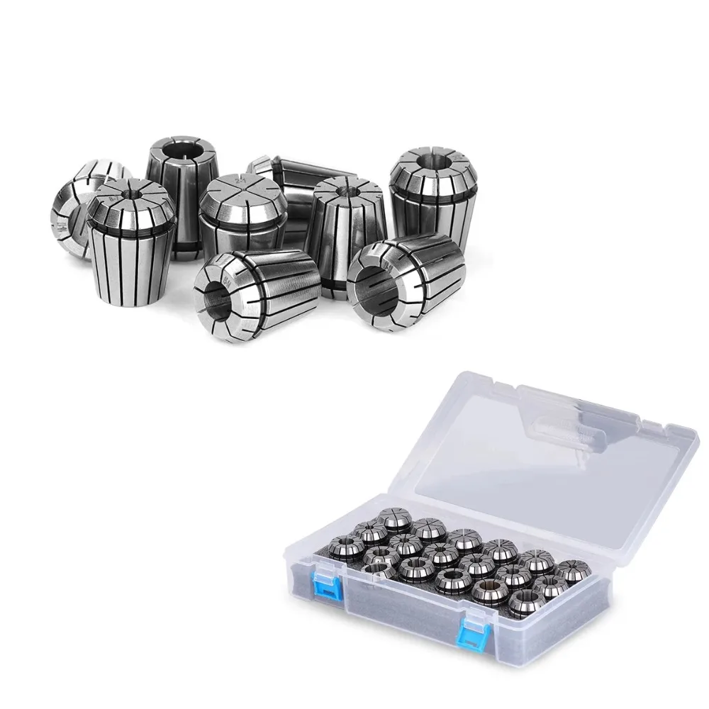 1 комплект ER40 ER50, зажим для пружинного патрона, 4–26 мм, набор пружинных цанг AA 0,008 мм ER Collect ER40 ER50
1 комплект ER40 ER50, зажим для пружинного патрона, 4–26 мм, набор пружинных цанг AA 0,008 мм ER Collect ER40 ER50