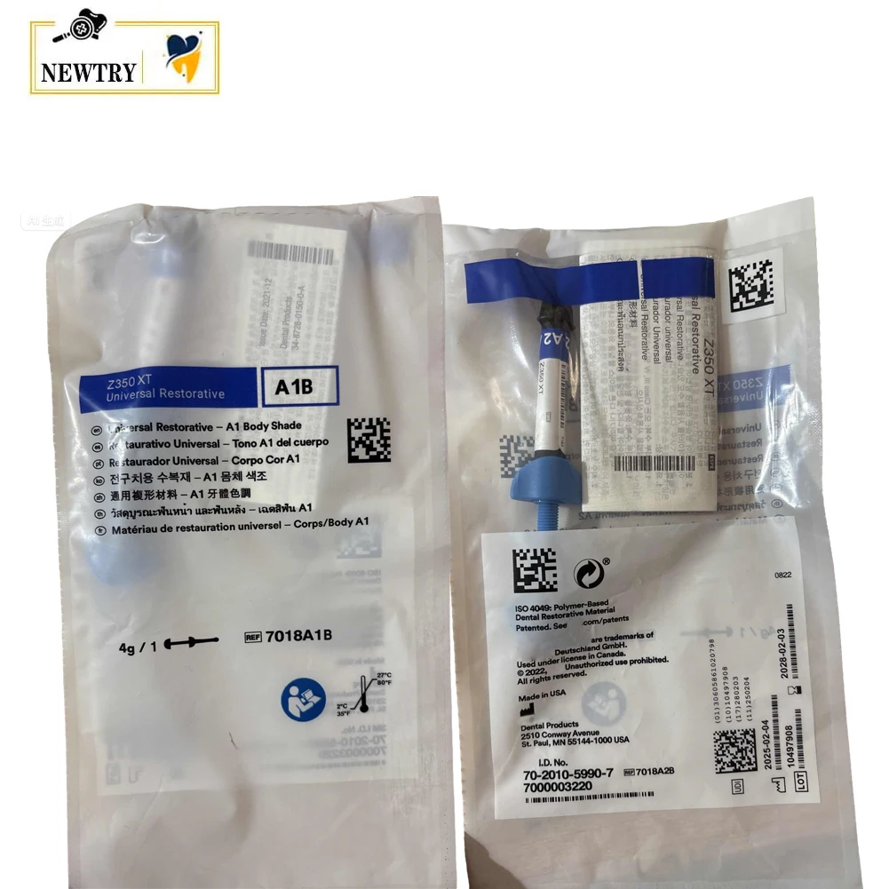 Z350XT Dental Composite Resin Universal Restorative Material Body Shade A1/A2/A3/A3.5 Z350XT Flowable Resin Tooth Filling Paste
Z350XT Dental Composite Resin Universal Restorative Material Body Shade A1/A2/A3/A3.5 Z350XT Flowable Resin Tooth Filling Paste