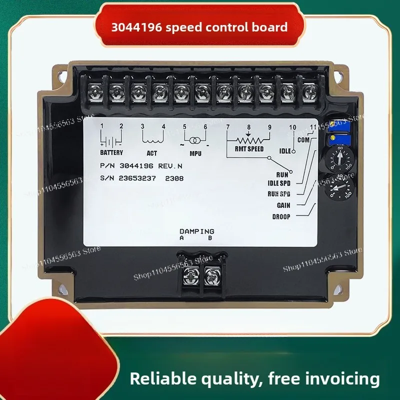 FC3044196 Electronic Speed Governor 12-24V DC Generator Engine Speed Control Module High Quality Genset Replacement Parts
FC3044196 Electronic Speed Governor 12-24V DC Generator Engine Speed Control Module High Quality Genset Replacement Parts