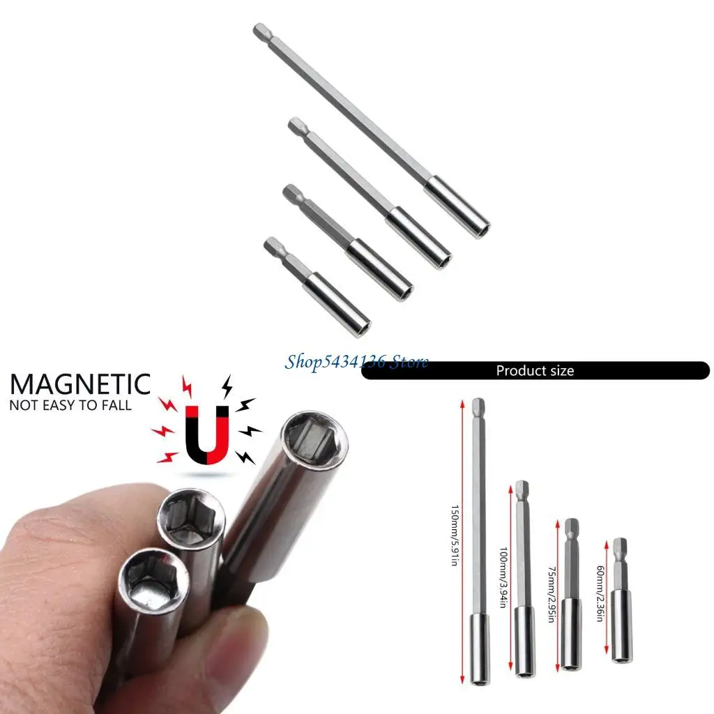 H7ED 4Pcs Hexagonal Handle Extended Connecting Rod 1/4inch Quick Changing Batch Head
H7ED 4Pcs Hexagonal Handle Extended Connecting Rod 1/4inch Quick Changing Batch Head