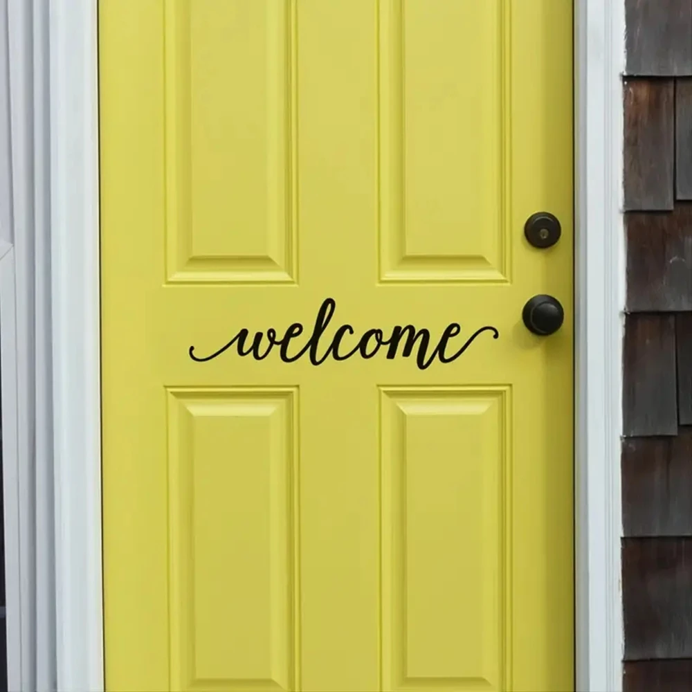 1 pc welcome door sticker Wall Sticker Removable Wall Stickers Diy Wallpaper For Kids Rooms office Diy Home Decoration
1 pc welcome door sticker Wall Sticker Removable Wall Stickers Diy Wallpaper For Kids Rooms office Diy Home Decoration