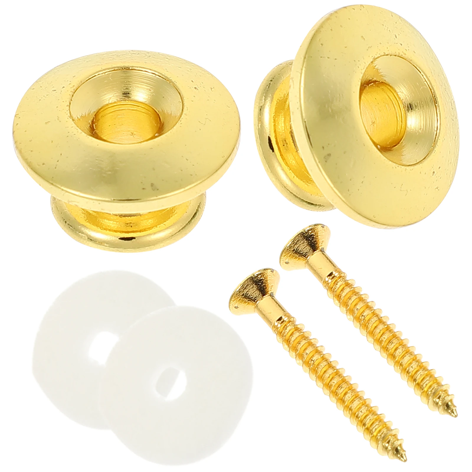 2pcs Metal Guitar Strap Lock Buttons Anti-Slip Durable Pin For Electric Acoustic Bass Easy Install No Modification Long Lasting
2pcs Metal Guitar Strap Lock Buttons Anti-Slip Durable Pin For Electric Acoustic Bass Easy Install No Modification Long Lasting